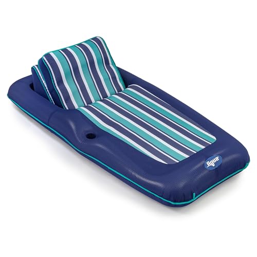Inflatable Pool Lounge with Headrest G569