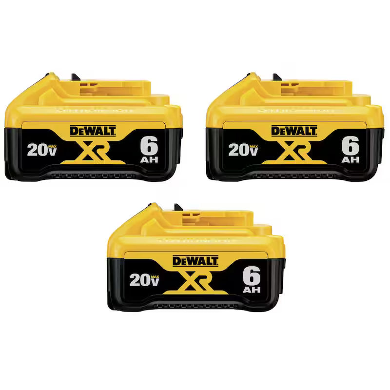 20V MAX XR Lithium-Ion 6.0Ah Battery 3 Pack F19359