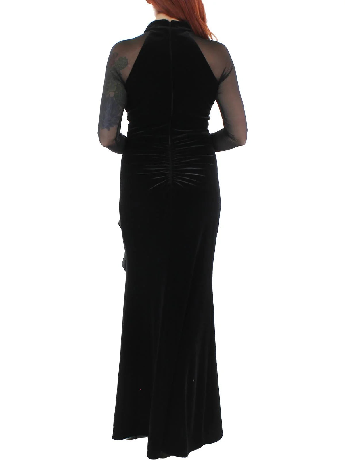 Velvet Maxi Evening Dress N28175
