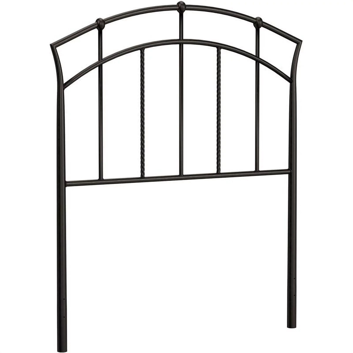 Mahogany Twin Metal Spindle Headboard R22163