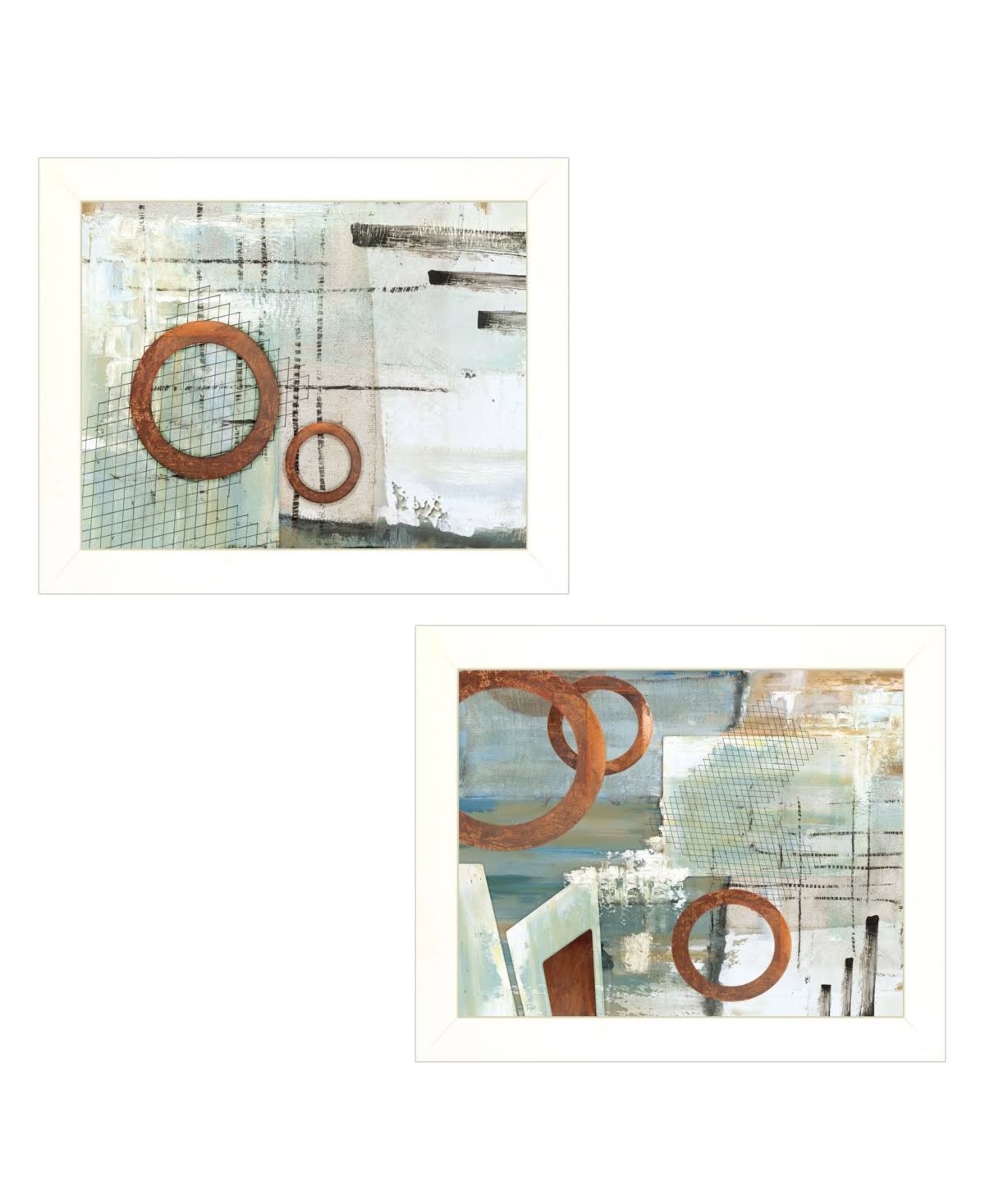 White Frame 2 Piece Vignette E35267