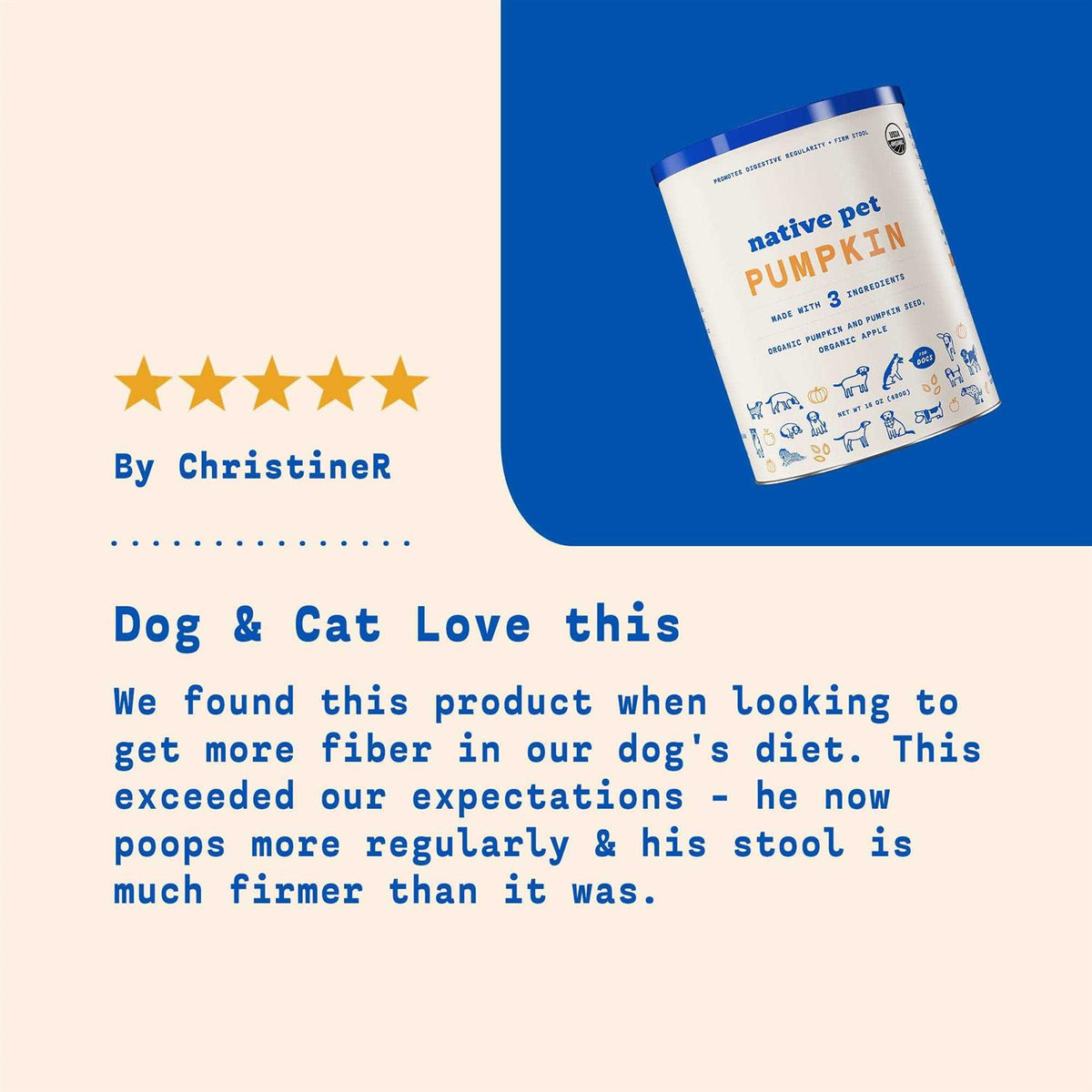 Pumpkin Powder Pet Supplies U219
