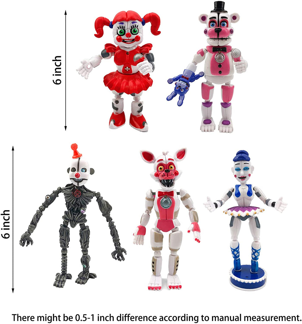 10Pcs Movable Action Figures C1435