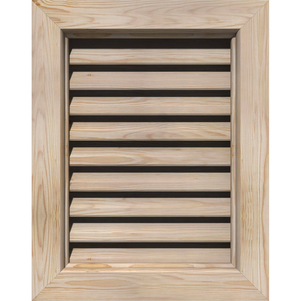 Primed Smooth Vertical Gable Vent N12387