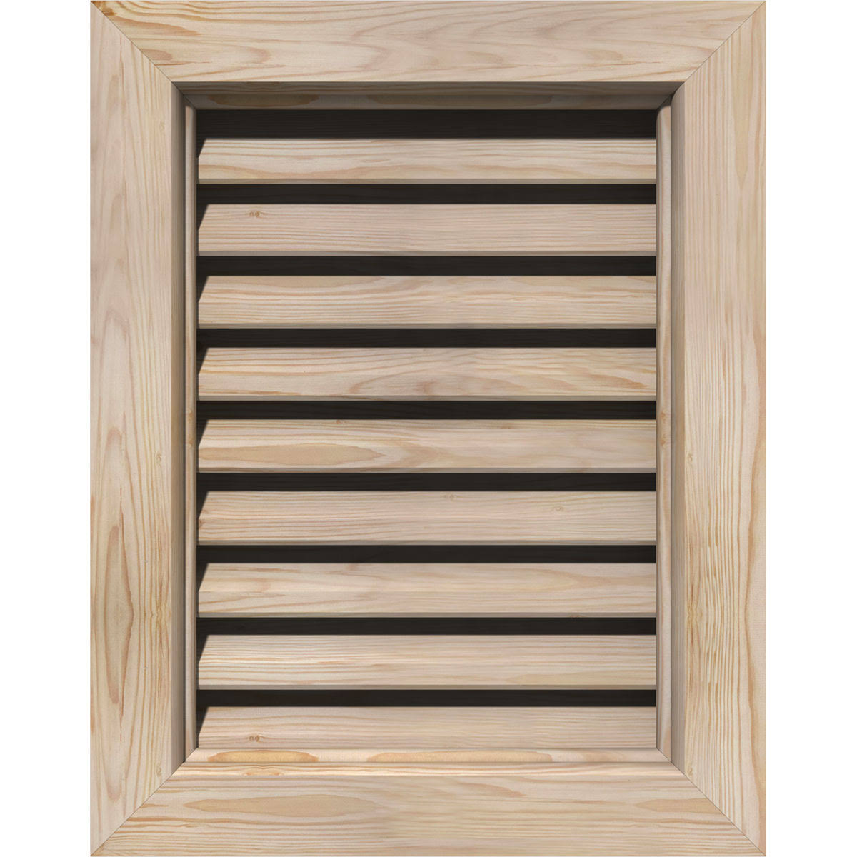 Primed Smooth Vertical Gable Vent N12387