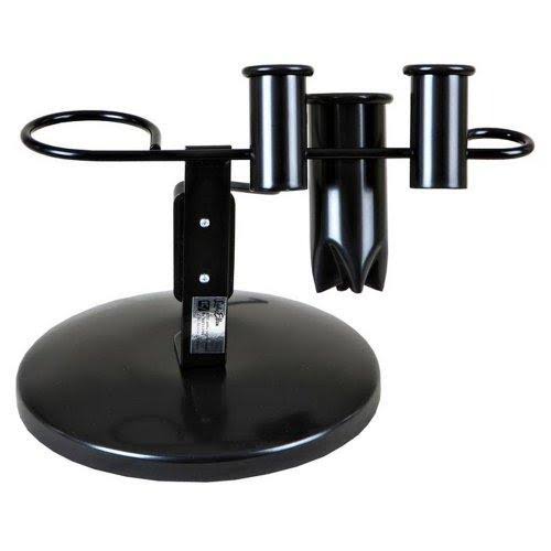 Black Desktop Outlet Holder O382