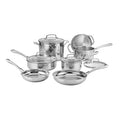 11pc Stainless Steel Cookware Set U178331