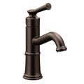 Single Hole Bathroom Faucet with Drain Assembly, Oil Rubbed Bronze V594337