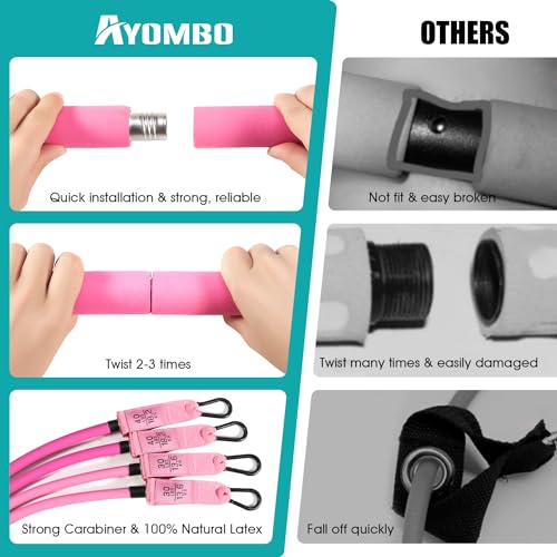 Pilates Bar Kit with Resistance Bands B8648