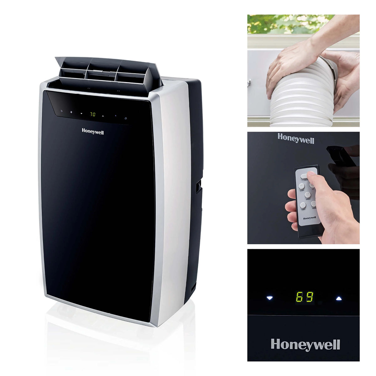 Portable 14000 Btu 115V Air Conditioner with Heat Pump B377571