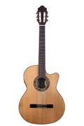 Cutaway Acoustic-Electric Nylon Guitar Natural W41173