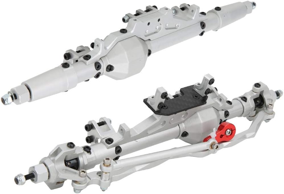 2pcs Aluminum Alloy Front Rear Axle for RC Climbing Car T487