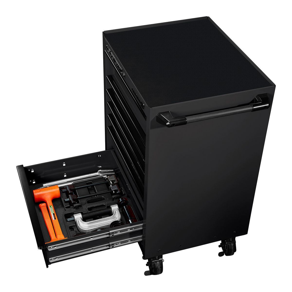 27 in. x 22 in. Black Roll Cab V20090