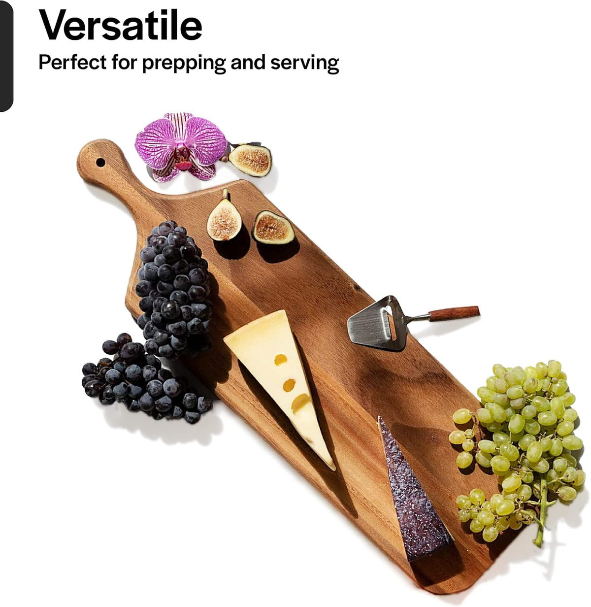 Acacia Wood Bread Board 36 x 10 inch Cutting Board K349184