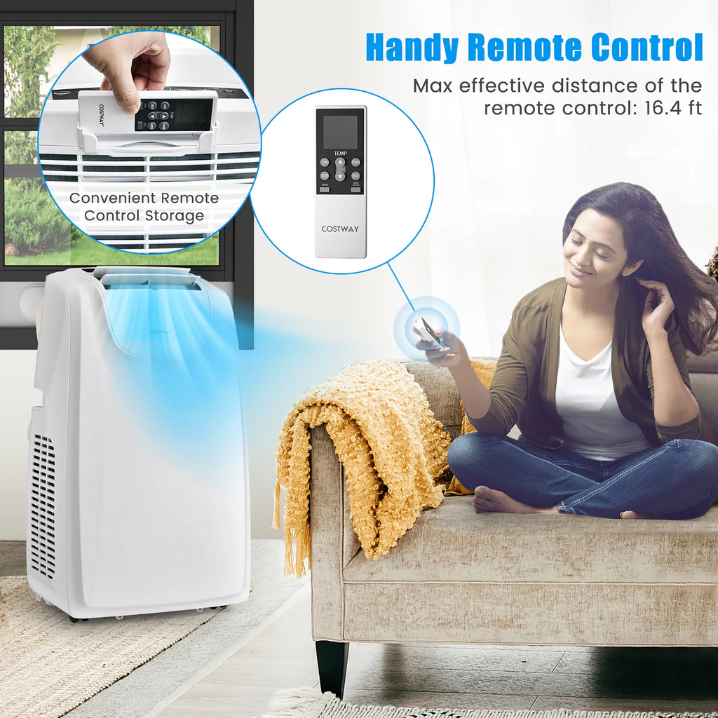 8000 BTU Dual Hose Portable Air Conditioner Q415272
