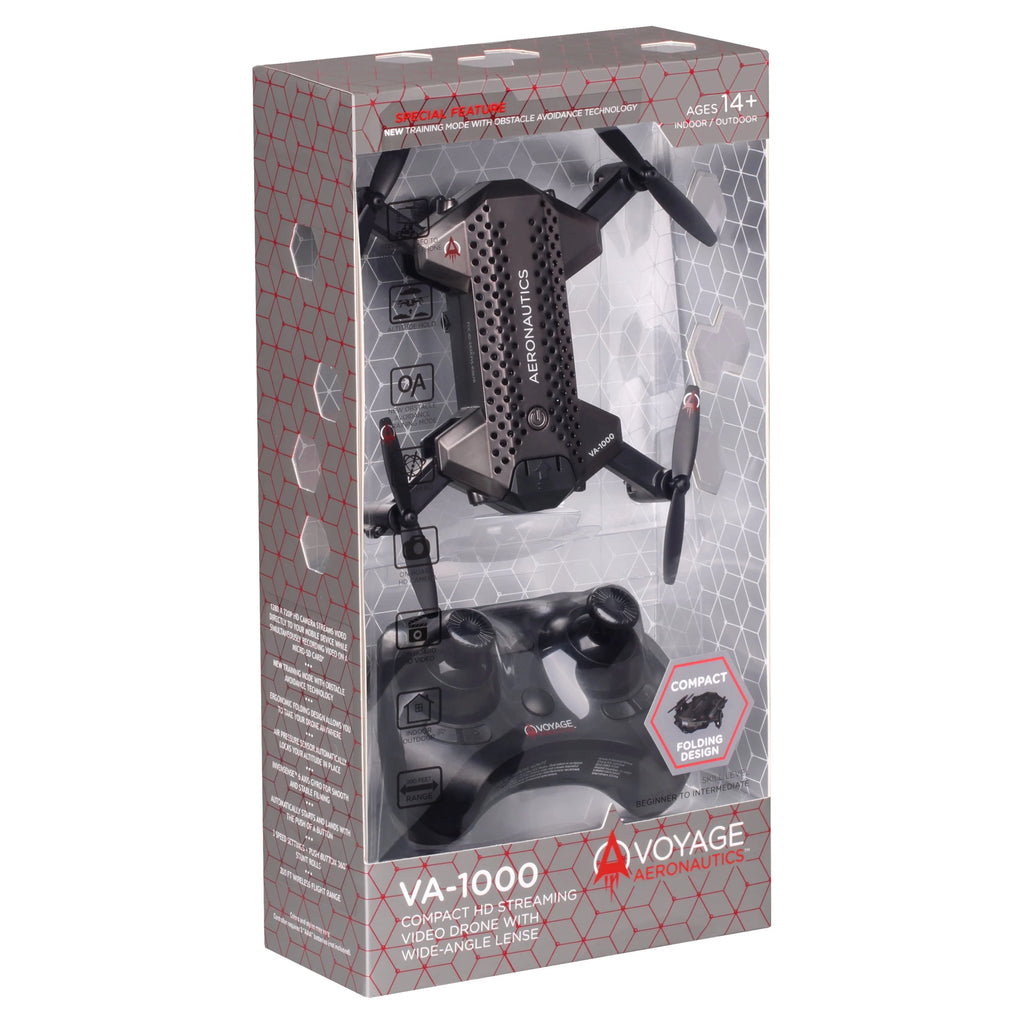 Black 7 inches Wide-Angle Lens Streaming Drone T133
