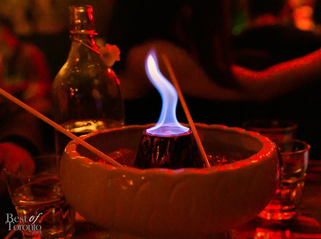 Ceramic Tiki Bowl Cocktail Drinkware B191