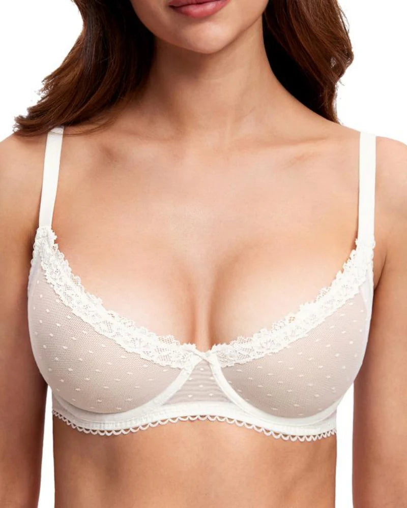 Women's Lace Balconette Bra H55059