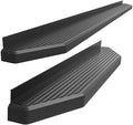 6-inch Aluminum Black Powder Coated Running Boards Side Steps Step Rails L2897