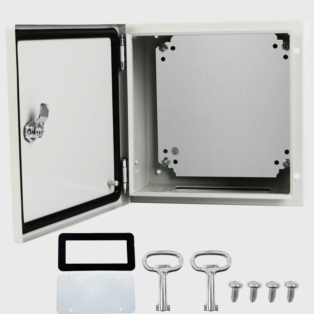 12x12x8'' Carbon Steel Electrical Enclosure Box IP66 H21118