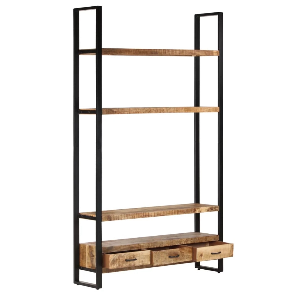 Mango Wood 3 Drawer 3 Shelf Highboard E52630