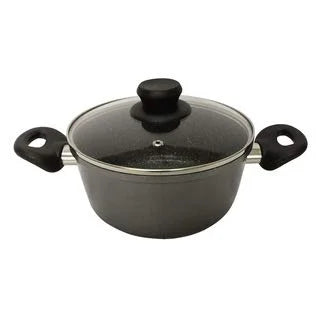 Tough Pan 5 Quart Casserole with Tempered Glass Lid Nonstick Aluminum U551590