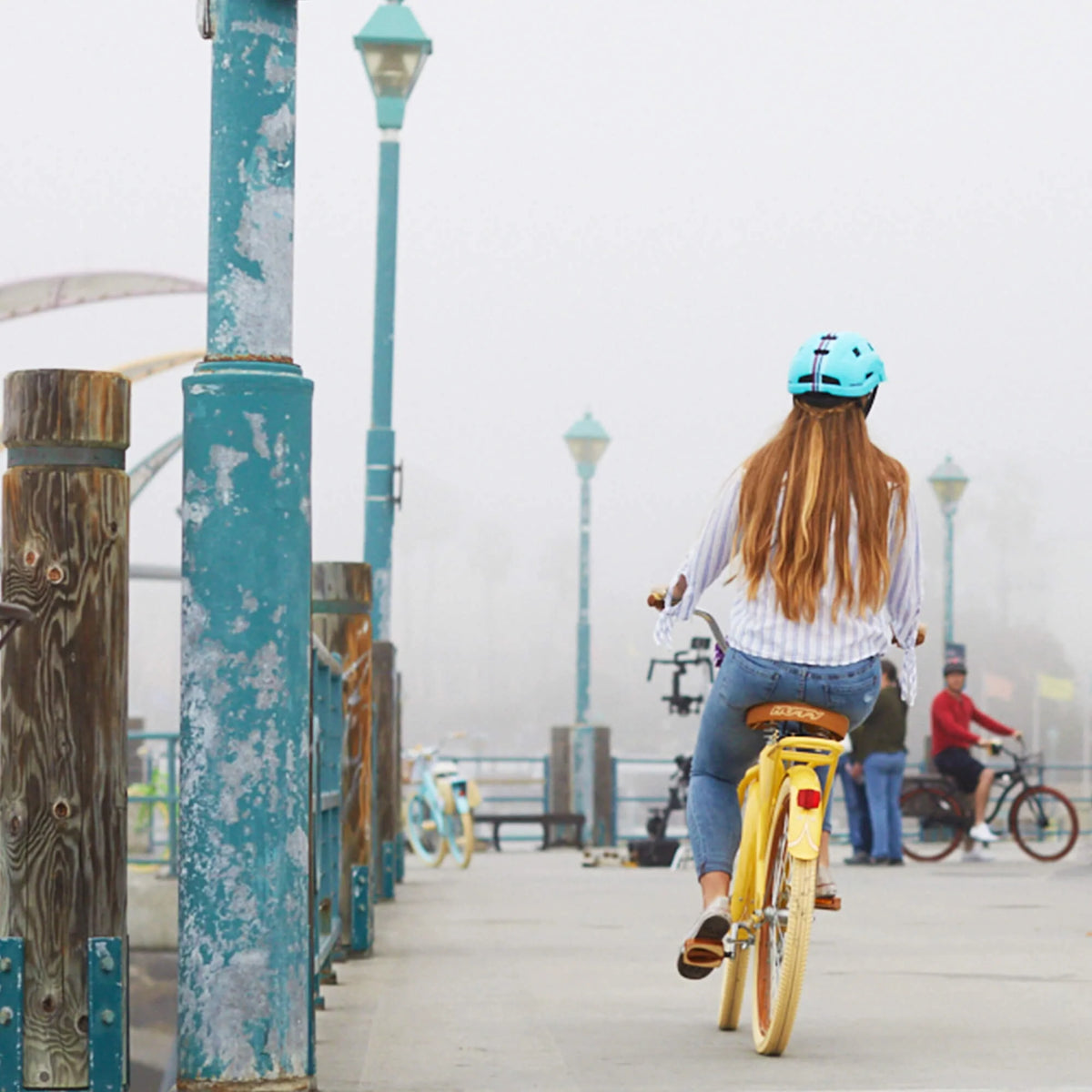 Yellow 26 Inch Cruiser Bike A418538