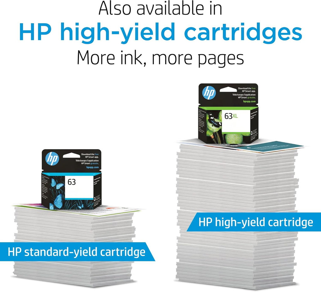 HP 63XL Tri-color High-yield Ink Pack of 2 V525