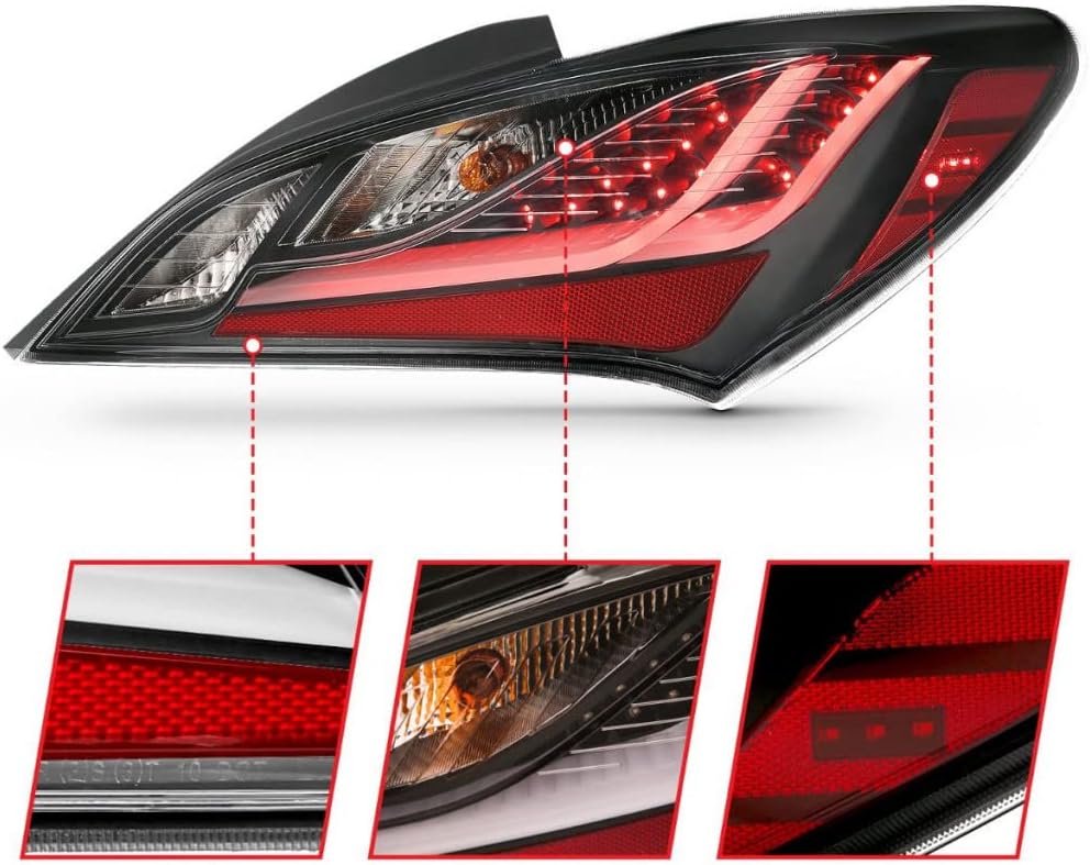 Smoke LED Tail Lights B8437