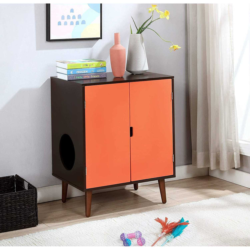 Cat Furniture Cat Enclosure Hide-Away Cabinet B1713
