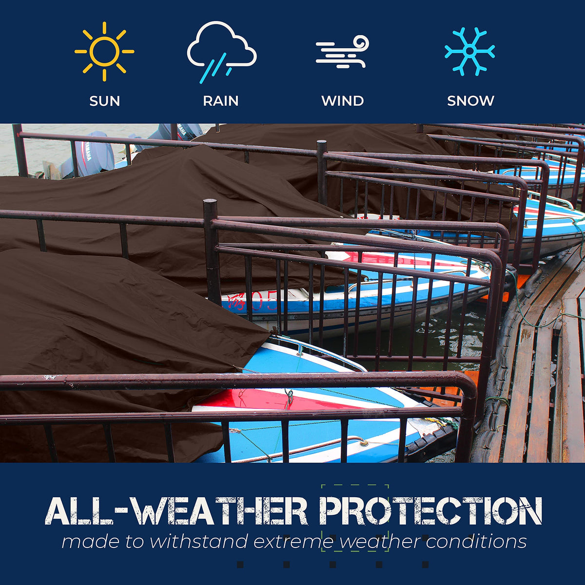 6x8 Water Proof Tear Proof Tarp Cover G253937