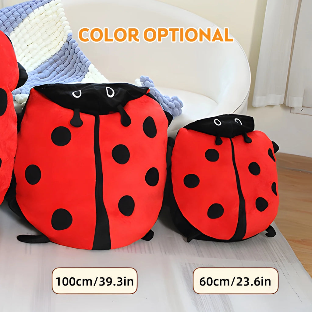 Wearable Ladybug Pillow, Plush Removable Oversized 60cm/23in E526013