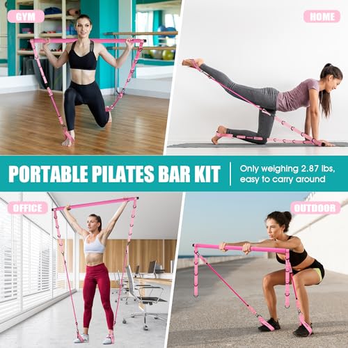 Pilates Bar Kit with Resistance Bands B8648
