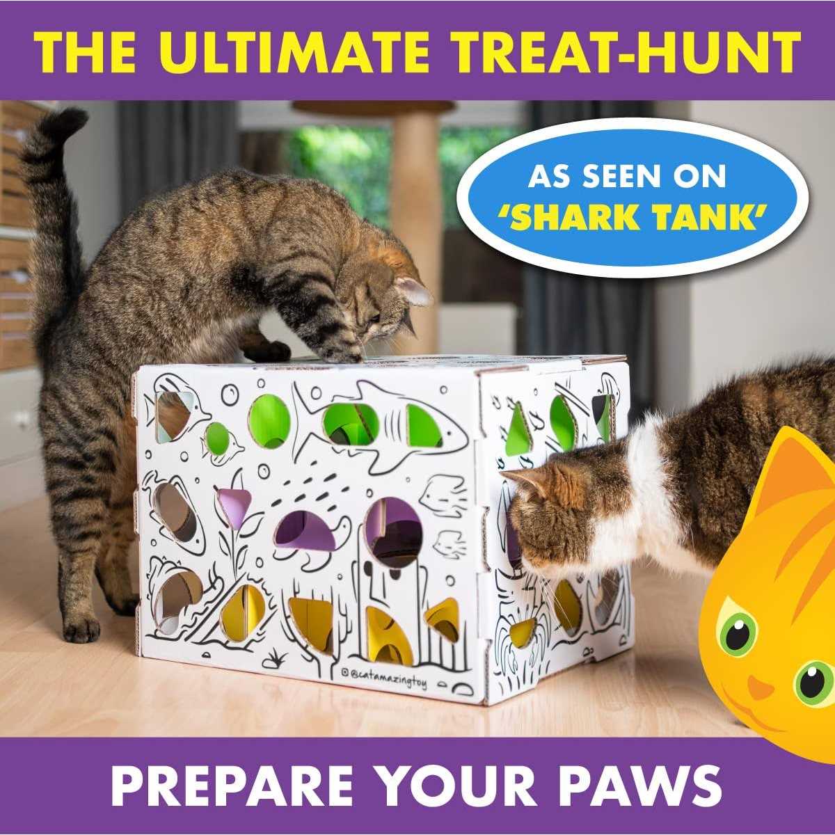 Cat Treat Puzzle Box L270780