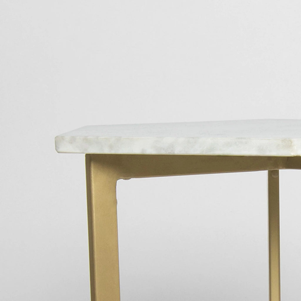 Marble Top Accent Table F4691
