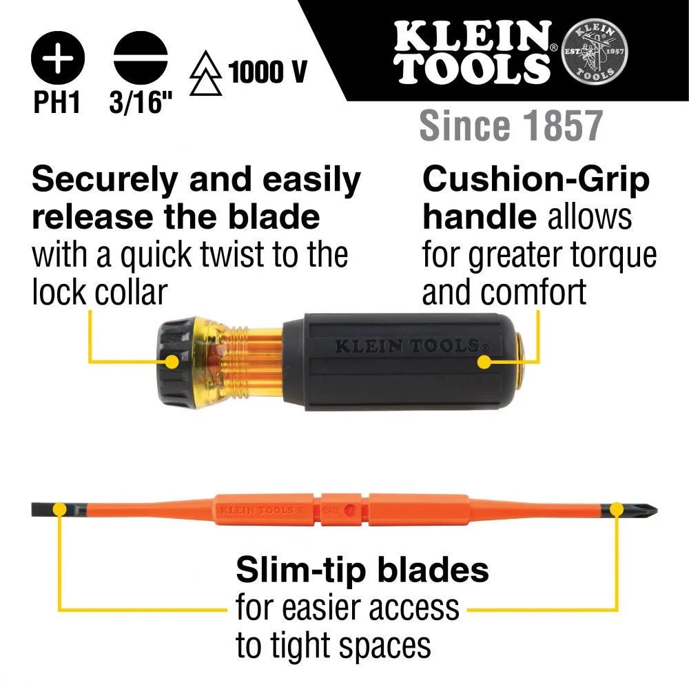 2-in-1 Insulated Screwdriver A53436