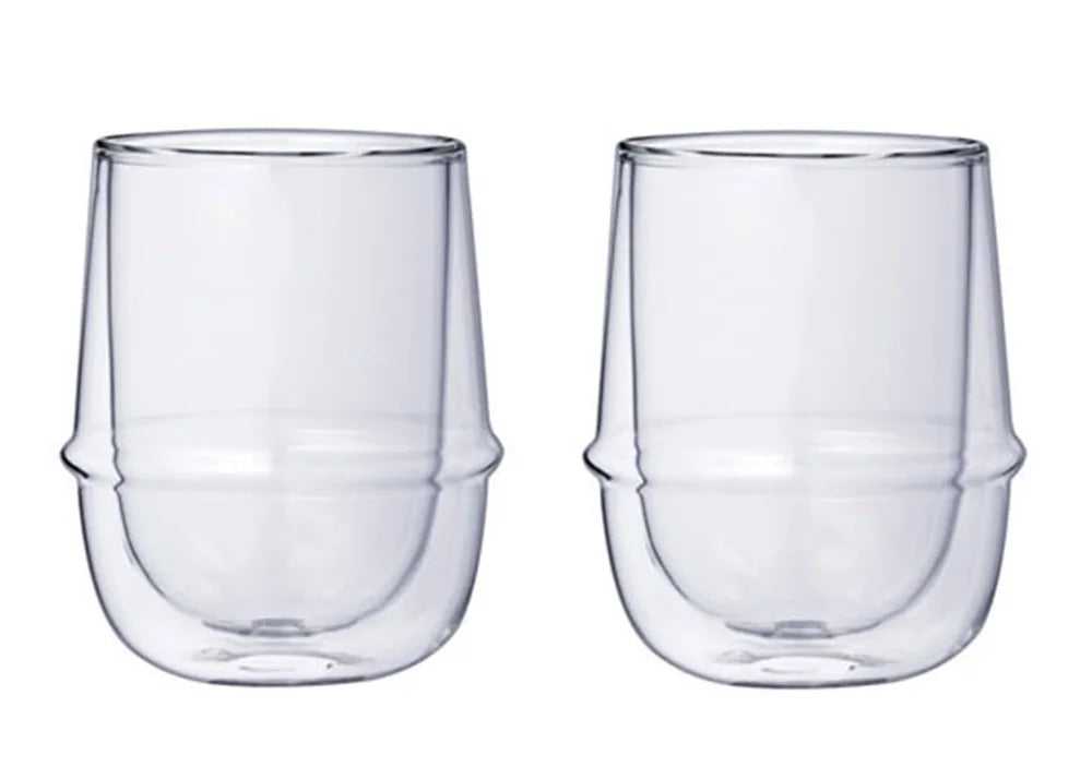Double-Walled Coffee Cups 250 ml Set of 2 F1389