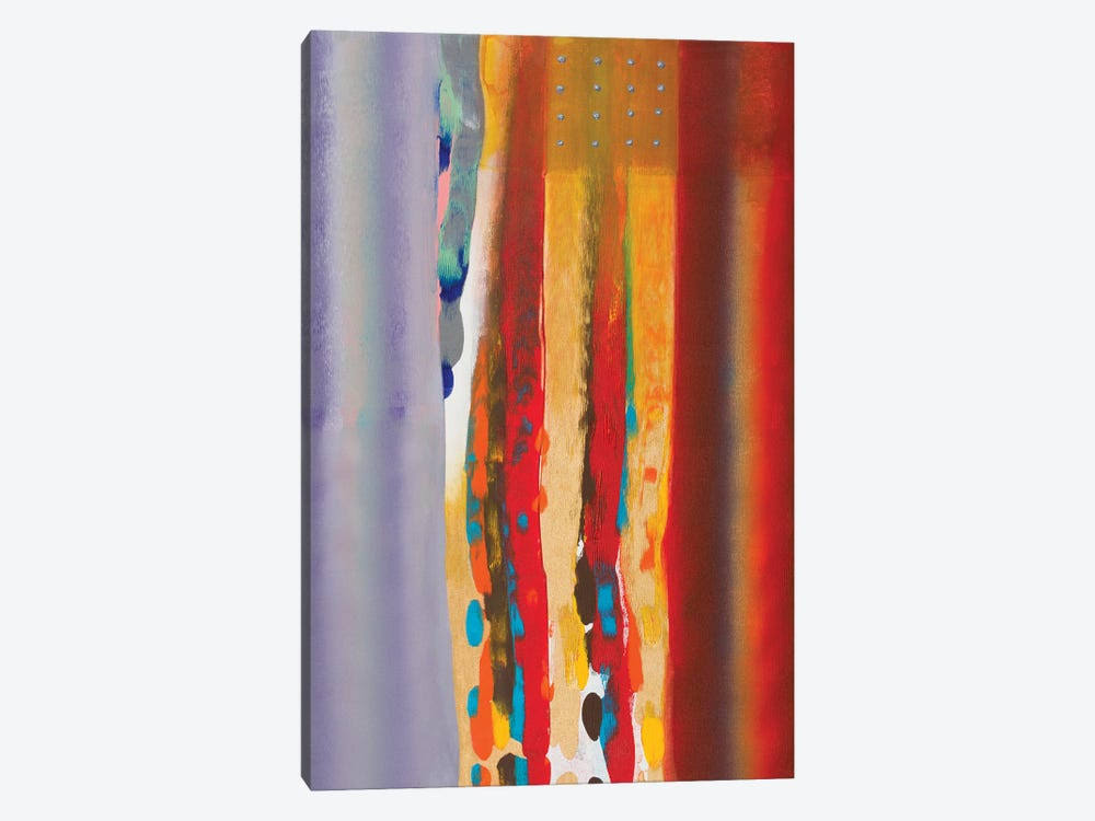Color Storm Silhouette Canvas Art C8448