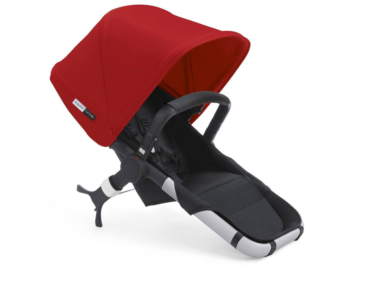 Runner Seat Black/Red F3423