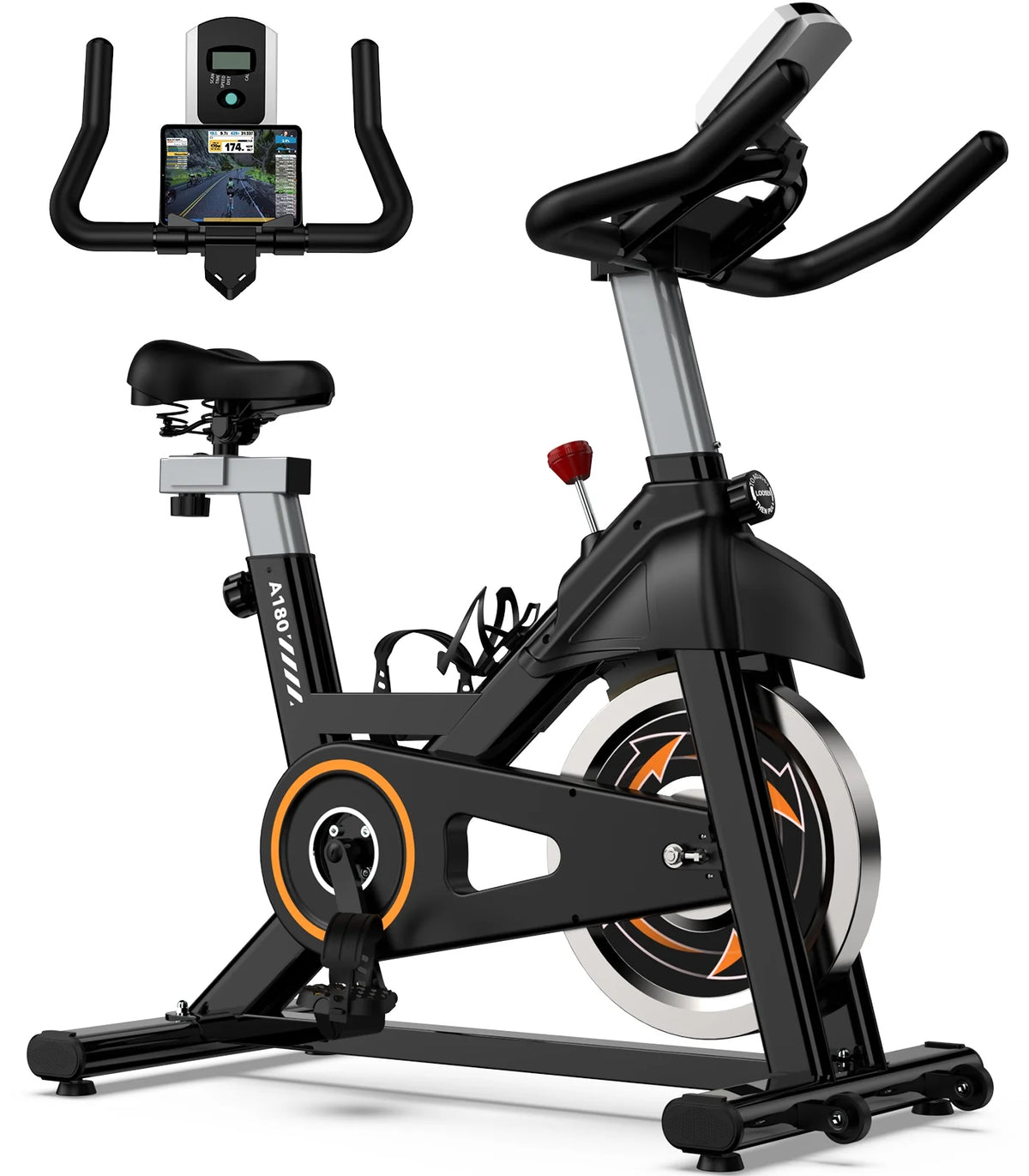 Indoor Cycling Exercise Bike Belt Drive Y4290