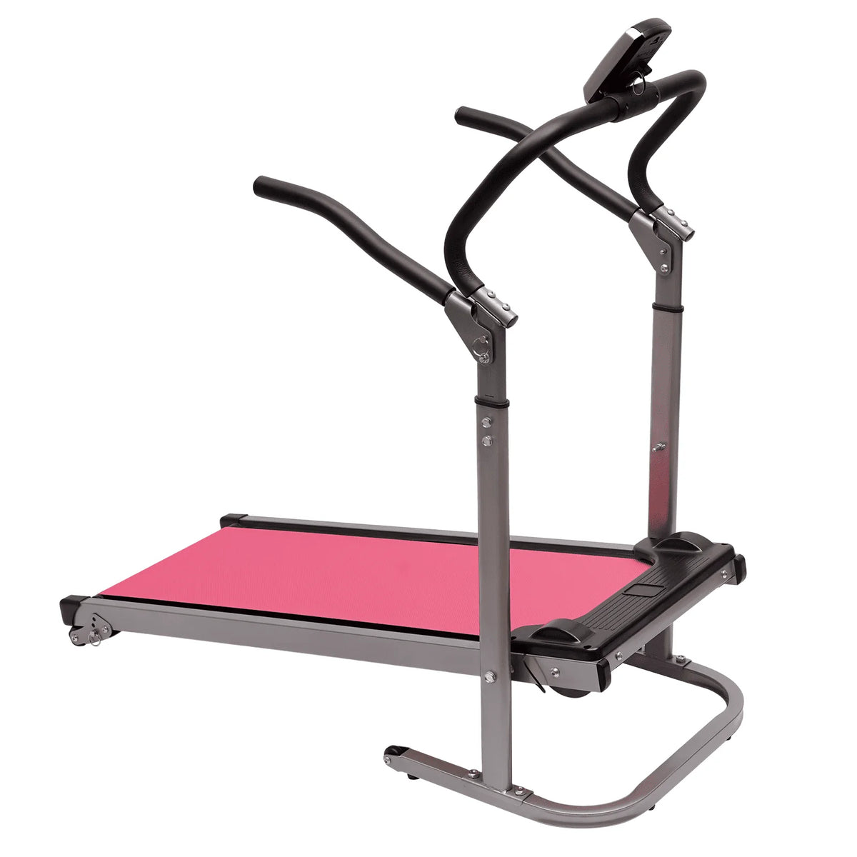 Pink Incline Folding Treadmill F1544