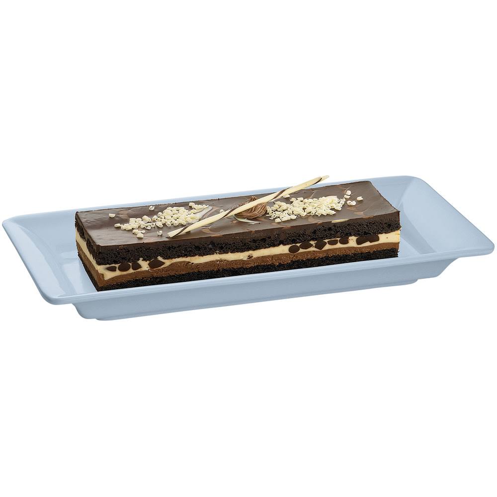 Gray Cast Aluminum Rectangle Platter S21368