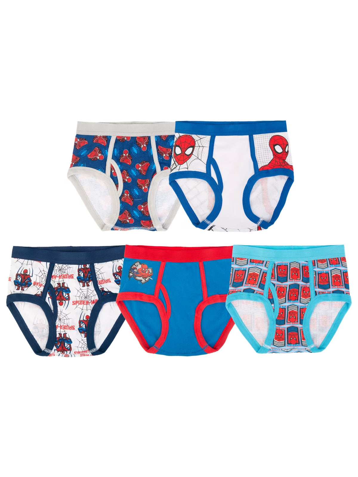 5 Pack Character Underwear Z63087