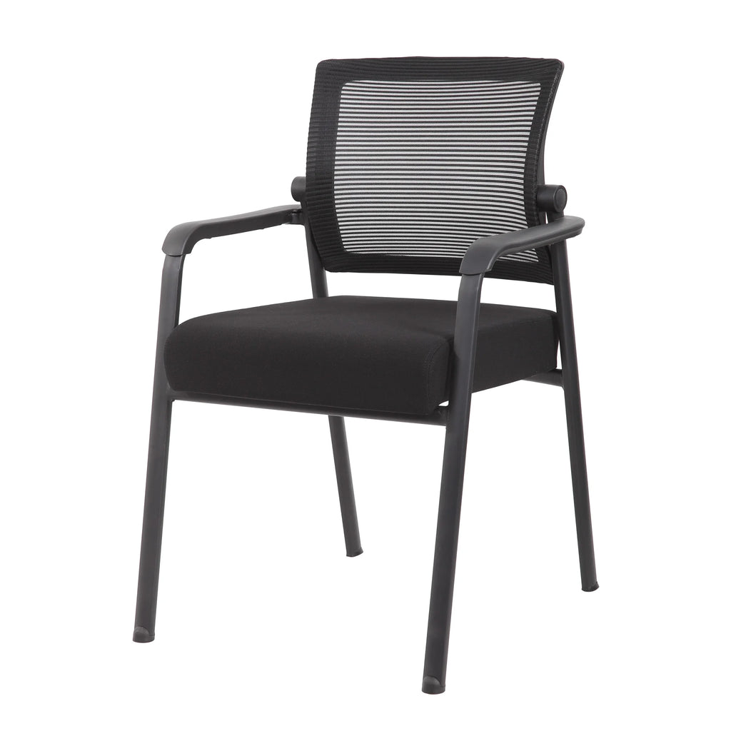 47" Round Table & 4 Mesh Guest Chair T364