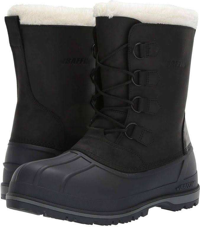 Black 7 D - Medium Work Boots O8848