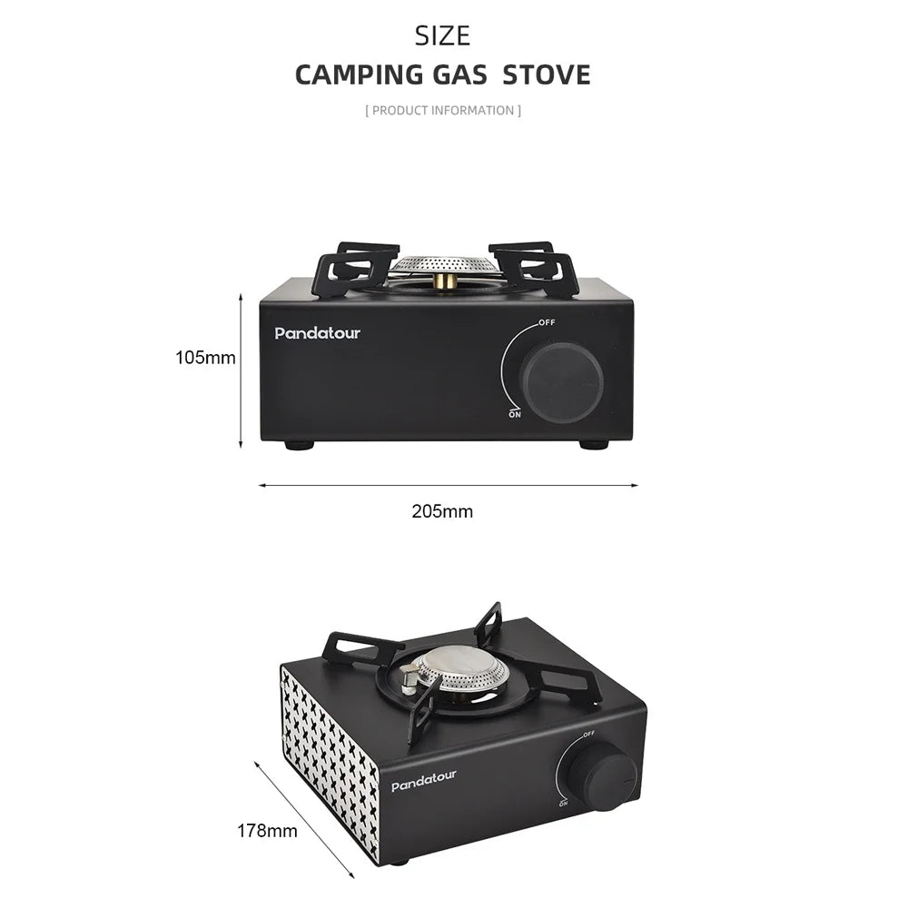 Portable Metal Barbecue Suction Stoves 2000w C634