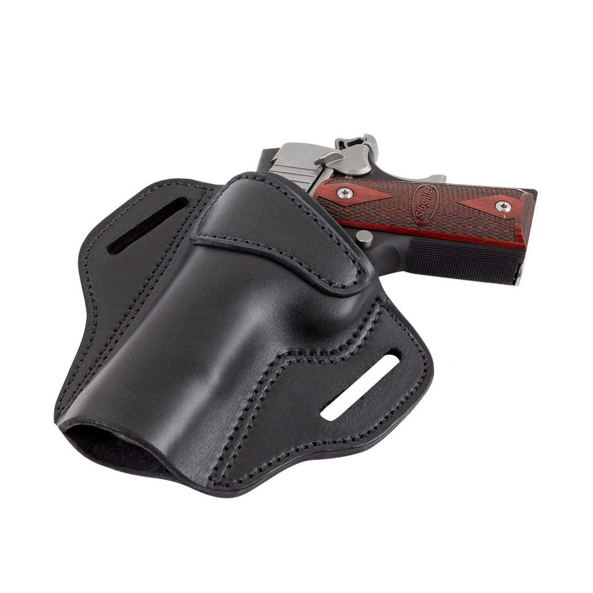 Brown Leather OWB Gun Holster K48640