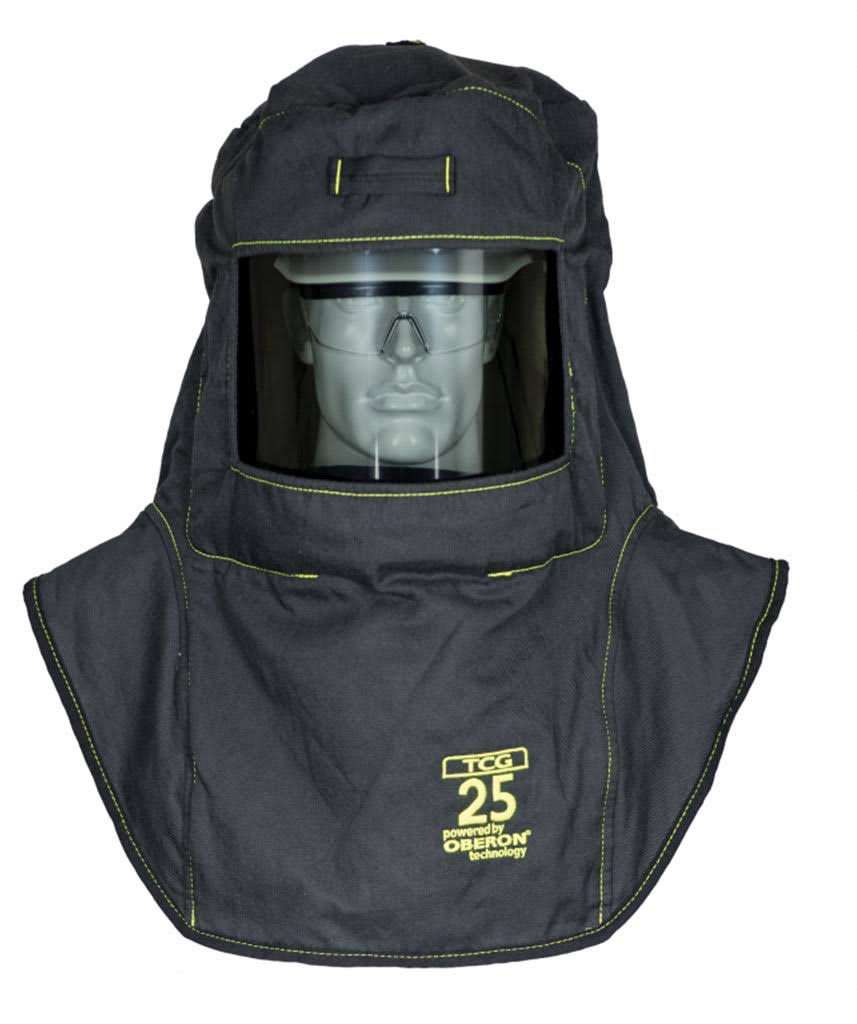 Arc Flash Hoods with Hard Cap X516