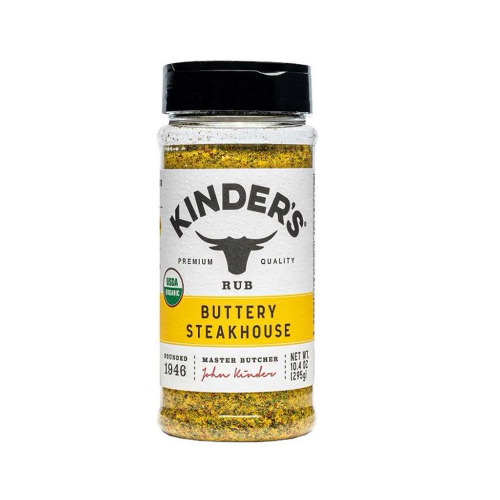 Organic Buttery Steakhouse Seasoning 10.4 oz 2 Pack O5505