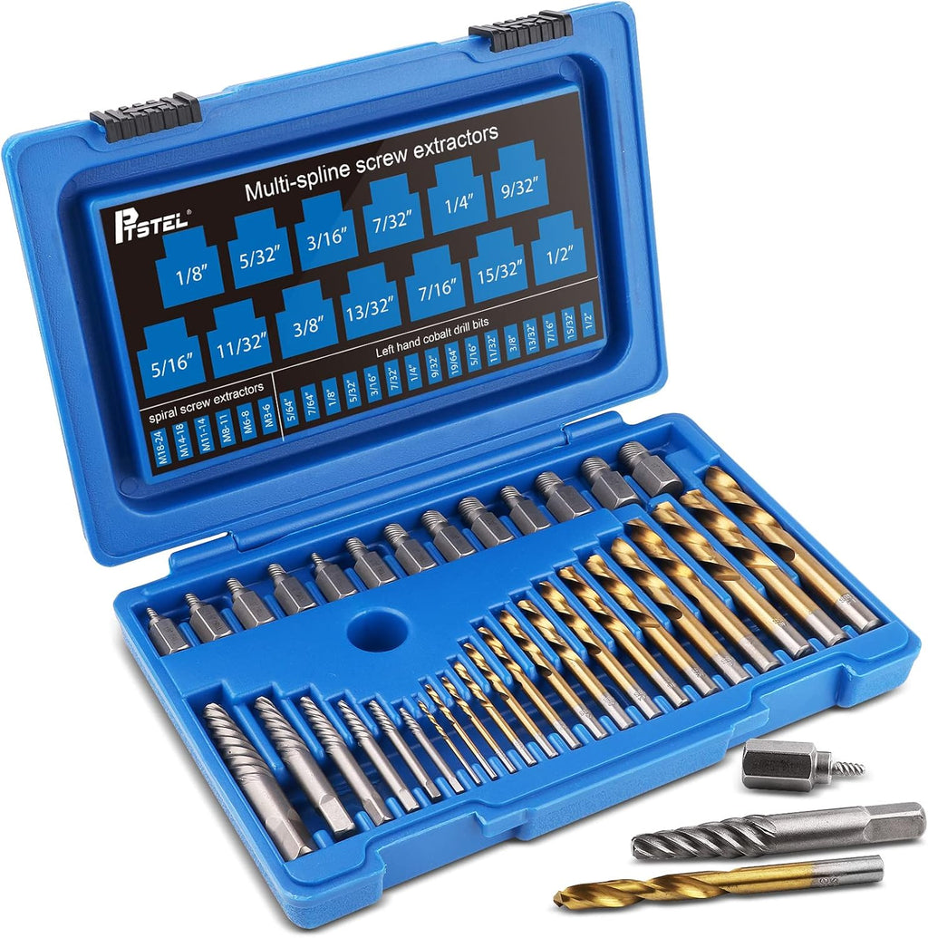 35Pcs Cobalt Screw Extractor Drill Bit Set D391